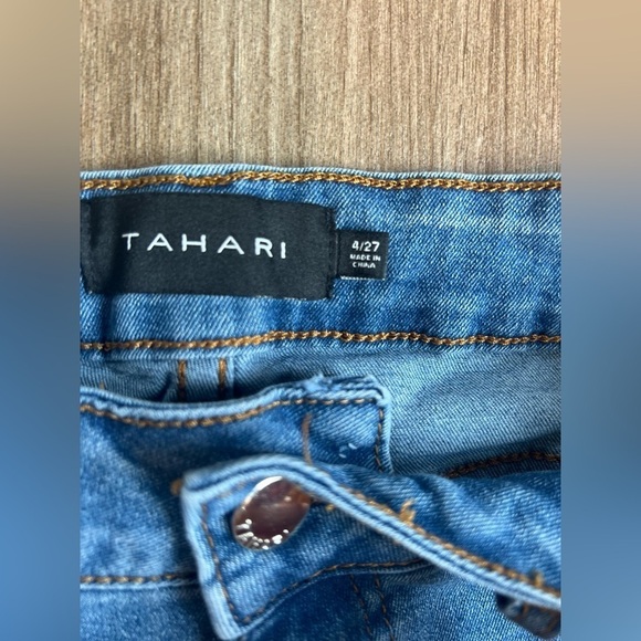 Women's Tahari Maeve Fit Solution Mini Boot Jeans - Picture 3 of 4